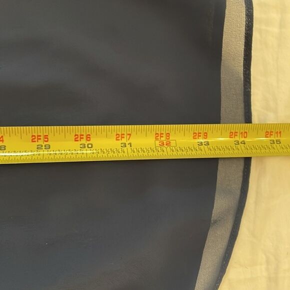 BCBGeneration Navy Blue Sleeveless Mini Shift Dress Womens Medium Chiffon - Picture 8 of 10